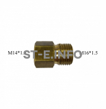 Переходник с М14*1.5 на М16*1.5 - st-e.info - Новоуральск