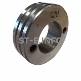 Ролик к сварочному аппарату MIG-500 Pulse 1,2-1,6 тип U под алюминиевую проволоку - st-e.info - Новоуральск