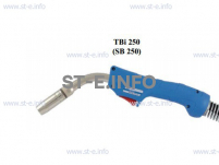 Горелка для полуавтоматической сварки TBi 250-blue-ESG, длина 4 метра - st-e.info - Новоуральск