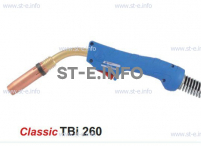 Горелка для полуавтоматической сварки TBi 260-blue-ESG, длина 4 метра - st-e.info - Новоуральск
