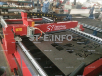 Портальный станок скоростной плазменной резки метала ST-1325UF - st-e.info - Новоуральск