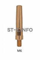 Наконечник М6*45*1,6 (для горелки qtb-500) Panasonic - st-e.info - Новоуральск