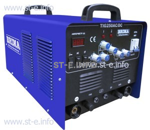 Универсальная установка аргонно-дуговой сварки BRIMA TIG 250 (220) ac/dc - st-e.info - Новоуральск