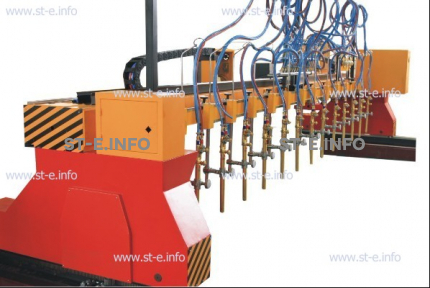 Портальная машина термической резки с много-головочным режимом реза. ST-MH6020 - st-e.info - Новоуральск
