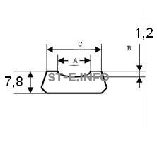 Плоские керамические подкладки С-27mm - st-e.info - Новоуральск