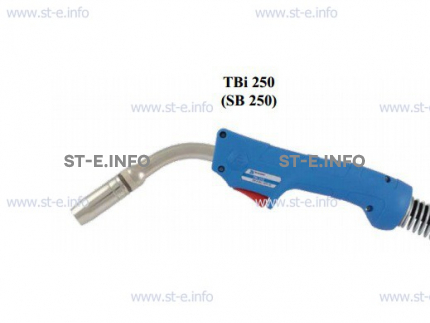 Горелка для полуавтоматической сварки TBi 250-blue-ESG, длина 3 метра - st-e.info - Новоуральск