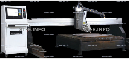 Шести-осевая портальная машина термической резки металла ST-BEVEL3580-SE(2500х6000мм) - st-e.info - Новоуральск