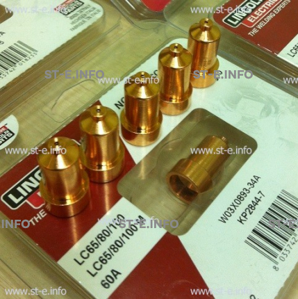 Сопло контактное для плазмотрона LC65/80/100 50A арт. W03X0893-33A - st-e.info - Новоуральск