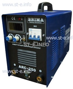 Сварочный аппарат Brima (инвертор) ARC-250 СЕВЕР - st-e.info - Новоуральск