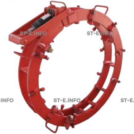 Центратор наружный с гидродомкратом ЦНГ-141 для труб диаметром 1420 мм с домкратом 12 тонн - st-e.info - Новоуральск