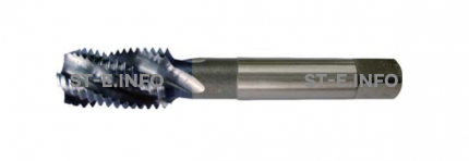 Метчик машинный М14*2 с винтовой канавкой DIN-376, сталь М35 - st-e.info - Новоуральск