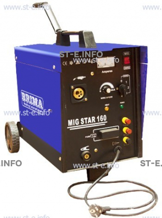 Сварочный полуавтомат углекислотный универсальный Brima MIGSTAR-160 - st-e.info - Новоуральск