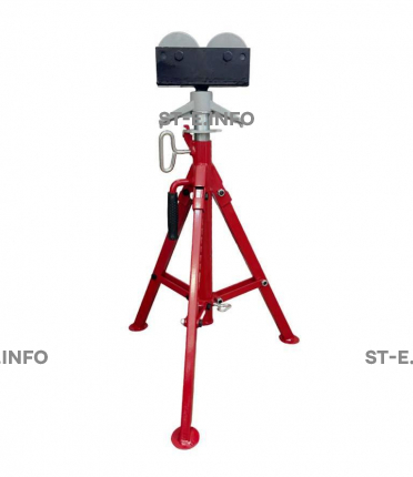 Опора высокая роликовая для труб ST 28-48 диаметр труб 12-300 см - st-e.info - Новоуральск