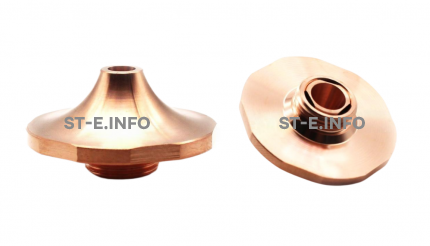 Сопло двойное для лазерной резки д.1,5мм арт. 120GJT7215 - st-e.info - Новоуральск